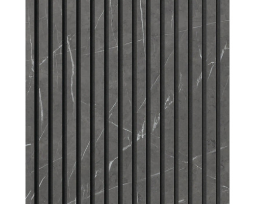 Dekorplatte mit gerillter Marmoroptik