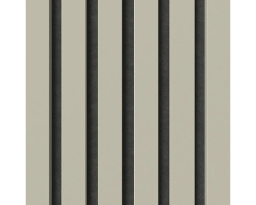 Wandpaneel mit Lamellenstruktur