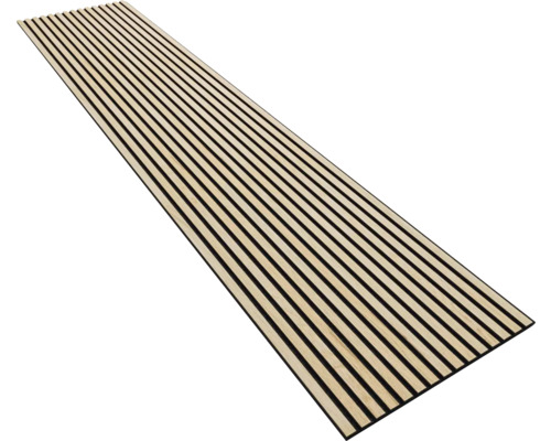 Holzpaneel mit Lamellenstruktur für Wand- und Deckengestaltung