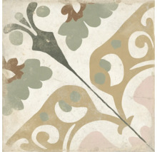 Dekorative Fliese mit Ornamentmuster