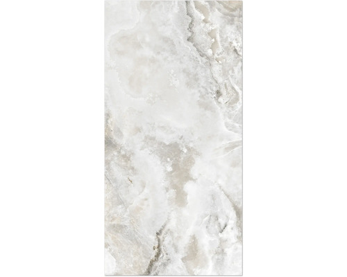 Nahaufnahme einer Onyx-Wandfliese mit marmorierter Textur