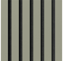 Wandpaneele mit geriffelter Holzoptik