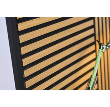 Akustikplatte mit Holzlamellen