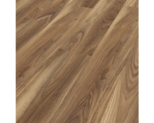 Nahaufnahme von Laminatboden in Holzoptik