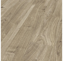 Nahaufnahme von Laminatboden mit Holzstruktur