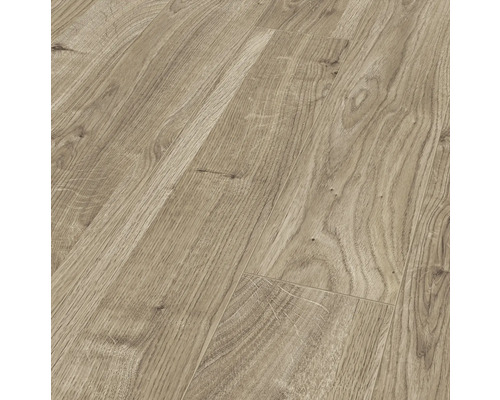Nahaufnahme von Laminatboden mit Holzstruktur