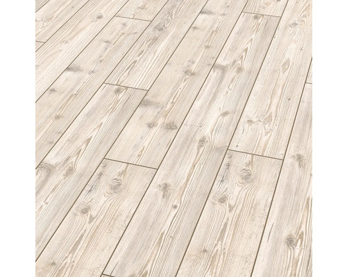 Verlegung von hellem Holzlaminat