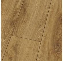 Nahaufnahme von Laminatboden mit Holzmaserung