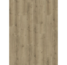 Verlegter Vinylboden mit Holzoptik.