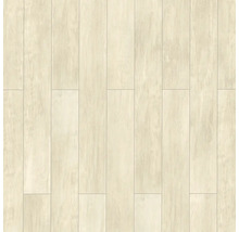 Helle Bodenfliesen mit Holzoptik