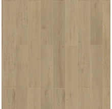 Rechteckige Bodenfliesen mit Holzoptik, verlegt