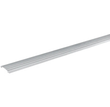 Aluminium Übergangsprofil mit geriffelter Oberfläche.