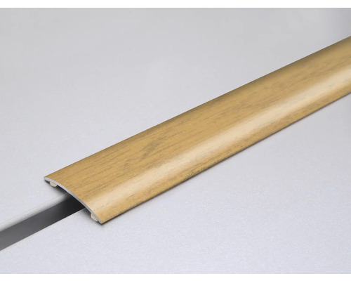 Holzfarbene Übergangsleiste für Bodenbeläge