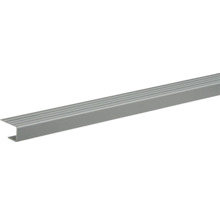Aluminium U-Profil mit Rillen