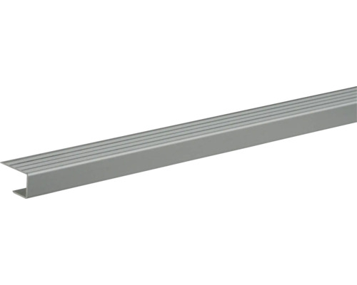 Aluminium U-Profil mit Rillen