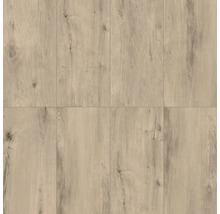 Ansicht von Laminatboden mit Holzoptik