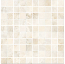 Quadratische Mosaikfliesen aus Naturstein