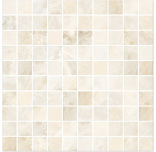 Mosaikfliesenmuster aus Travertin