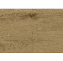 Nahaufnahme eines Laminatbodens in Holzoptik.