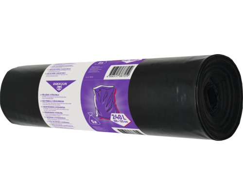 Rolle Müllsäcke, 240 Liter, 5 Stück