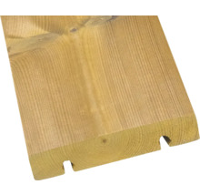 Holzdiele mit Nut- und Federprofil