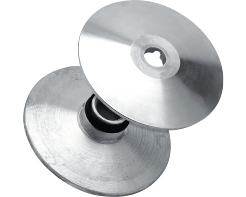 Rubi Spezialflansch-Set für Gehrungsschnitte Ø 170 mm, für DCX-250 Zwei Schleifscheiben mit Aussparung in der Mitte