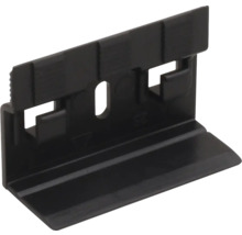 Kunststoff-Sockelleisten-Clip zur Befestigung von Sockelleisten