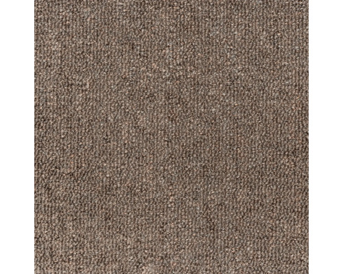 Detailansicht eines braunen Teppichbodens.