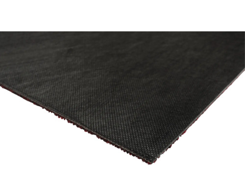 Detailaufnahme eines schwarzen Teppichbodens