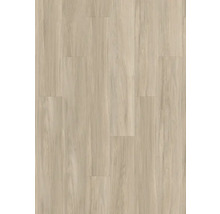 Verlegtes Laminat mit Holzoptik.