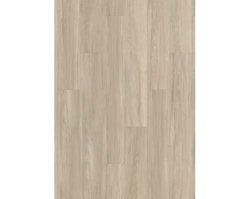 Verlegtes Laminat mit Holzoptik.