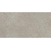 Nahaufnahme einer grauen Steinzeugfliese