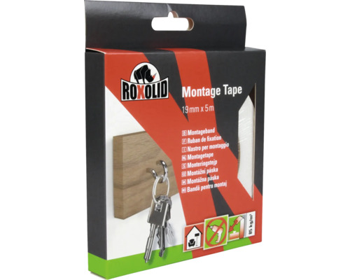 Roxolid Montageband, 19 mm x 5 m, Verpackung