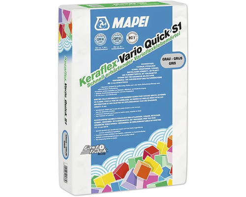 Mapei Keraflex Vario Quick S1 schnell erhärtender Varioflexklebemörtel in Grau