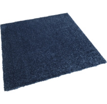 Blauer Shaggy-Teppich