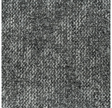 Nahaufnahme eines grauen Teppichbodens.