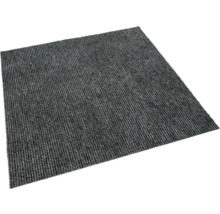 Graue Teppichfliese mit gerippter Textur