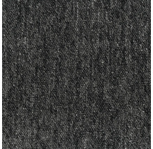 Detailaufnahme eines grauen Teppichs.