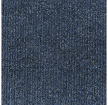 Nahaufnahme eines blauen Teppichs