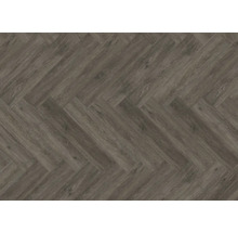 Holzfußboden im Fischgrätmuster