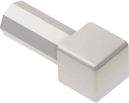 Schlüter Außenecke Quadec Aluminium titan matt eloxiert 10 mm Eckverbinder für Möbel