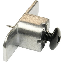 Befestigungsklammer mit Nagel und Schraube