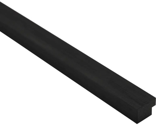 Schwarze Holz Bilderleiste