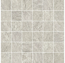 Mosaikfliese mit Steindekor