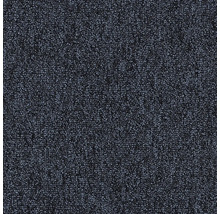 Nahaufnahme eines dunkelblauen Teppichs