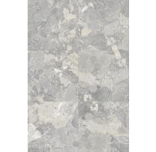 Graue Bodenfliesen mit Marmoroptik