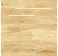 Nahaufnahme von hellem Eichenparkett