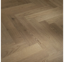 Verlegung von Parkett im Fischgrätmuster