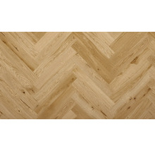 Parkettboden im Fischgrätmuster