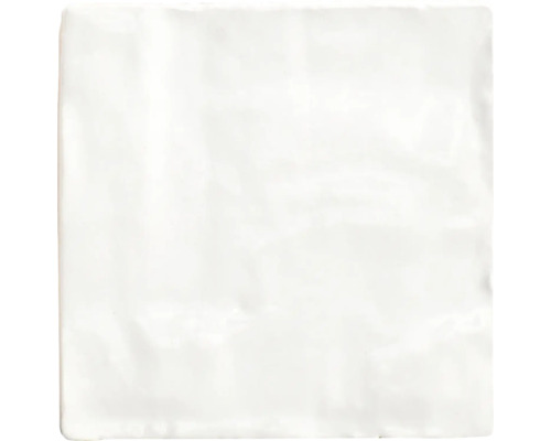 Quadratische weiße Fliese